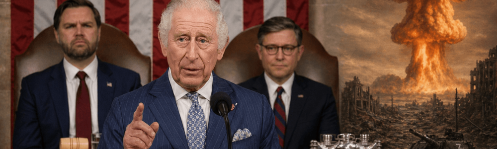 King Charles Calls for War with Russia in US Congress. A Reckless Push Toward Global Suicide