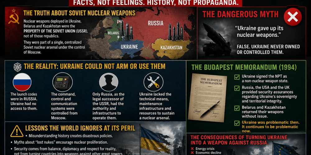 Ukraine NEVER Had Nukes: The Myth That Refuses to Die and the Dangerous Ignorance Driving Europe Toward Disaster Ukraine NEVER Had Nukes: The Myth That Refuses to Die and the Dangerous Ignorance Driving Europe Toward Disaster