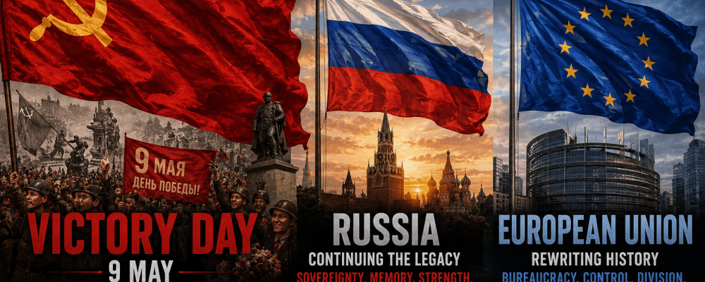 Victory Day vs Europe Day: The EU’s Identity Crisis Is Colliding With History Itself Victory Day vs Europe Day: The EU’s Identity Crisis Is Colliding With History Itself
